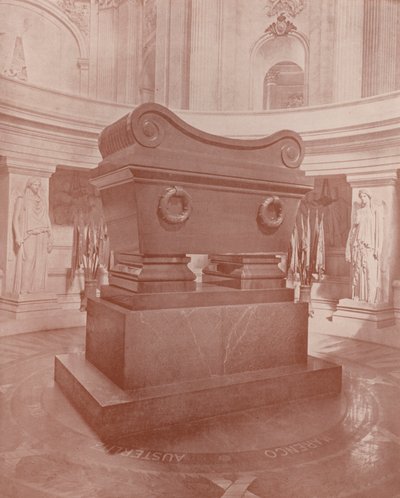 Paris: Napolyon Lahiti ve Mezarı (s/b fotoğraf) by French Photographer