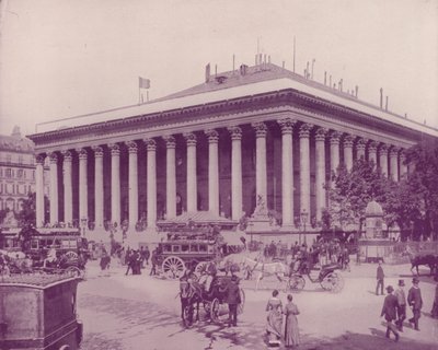 Paris: Borsa (s/b fotoğraf) by French Photographer