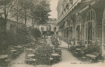 Hotel Ritz, Paris