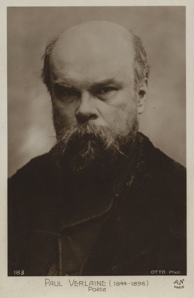 Paul Verlaine, Fransız şair by French Photographer