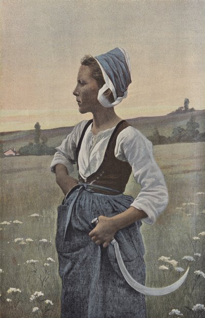 Breton köylüsü by French Photographer