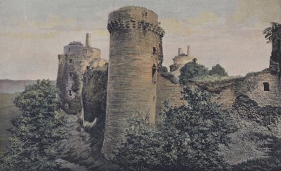 Pledeliag, Chateau de la Hunaudaye Harabeleri by French Photographer