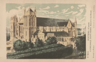 Poitiers, Viyana, Saint-Pierre Katedrali by French Photographer
