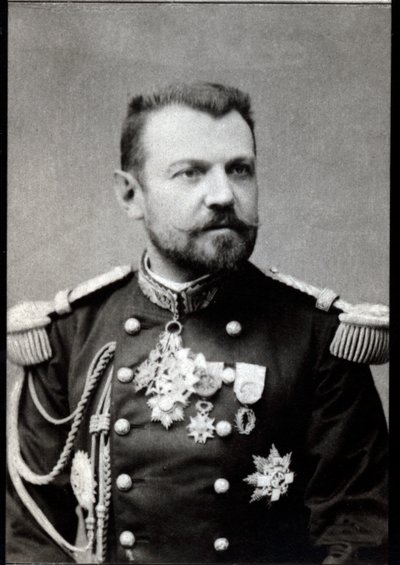 Henri Joseph Brugere (1841-1918), Fransız generalin portresi. by French Photographer