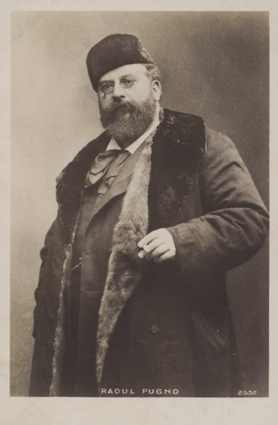Raoul Pugno, Fransız besteci, orgcu ve piyanist by French Photographer