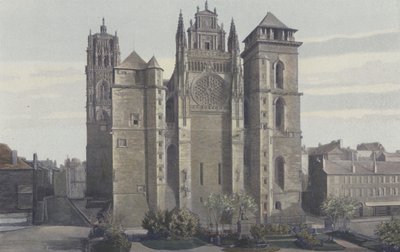Rodez, Katedral, Cephe O by French Photographer