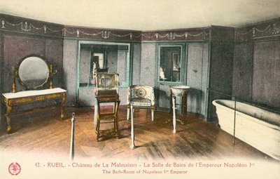 Rueil, Chateau De La Malmaison, Napolyon I Banyosu by French Photographer