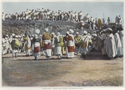 Paskalya sırasında kutsal kutlamalar by French Photographer
