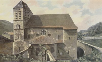 Saint-Chef, Kilise, apsis tarafı by French Photographer