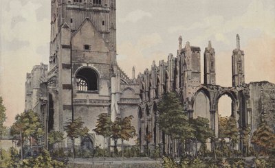Saint-Omer, Saint-Bertin Manastırı Harabeleri by French Photographer