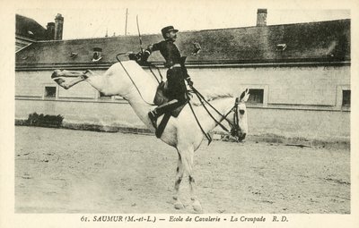 Saumur (Maine-et-Loire), Süvari Okulu, La Croupade by French Photographer