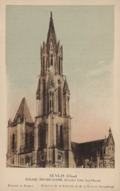 Senlis, Notre Dame Kilisesi by French Photographer