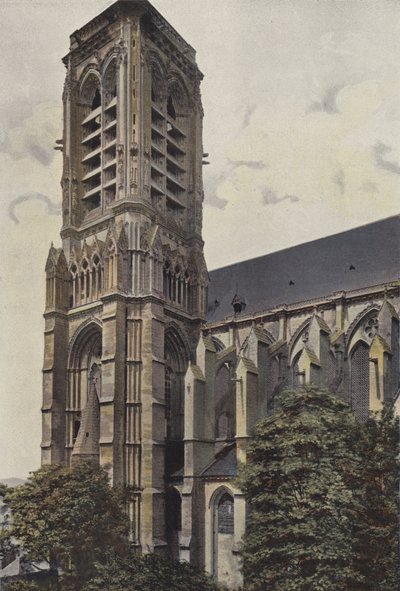 Soissons, Katedral (çan kulesi S O) by French Photographer