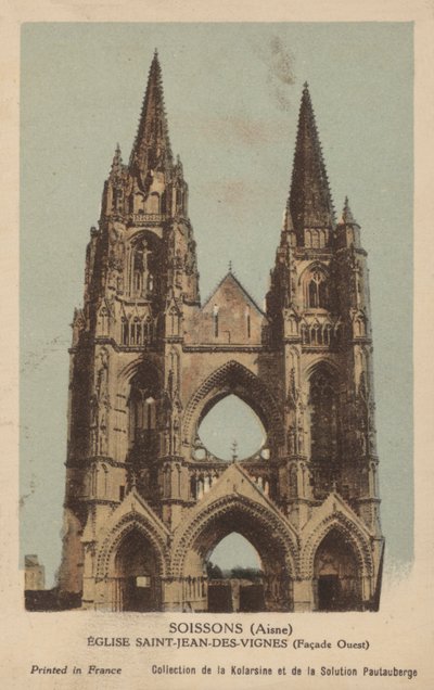 Soissons, Saint Jean Des Vignes Kilisesi by French Photographer