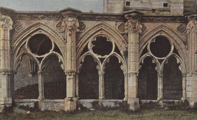 Soissons, Saint-Jean-des-Vignes manastırının kalıntıları (cephe N) by French Photographer