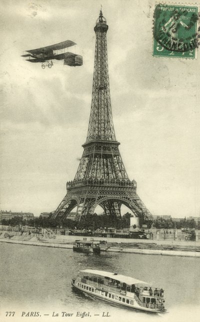 Eyfel Kulesi (s/b fotoğraf) by French Photographer
