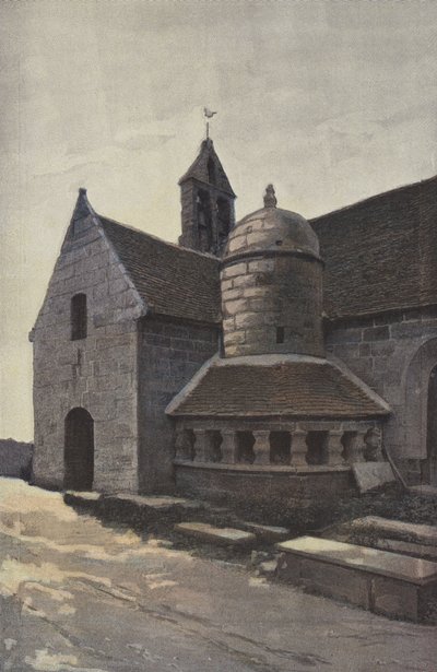 Tregastel, Kilise ve ossuary by French Photographer