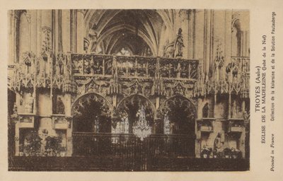 Troyes, Aube, Madeleine Kilisesi by French Photographer