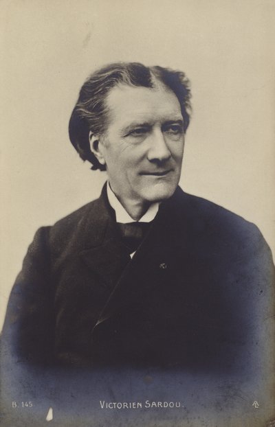 Victorien Sardou (1831-1908), Fransız oyun yazarı by French Photographer