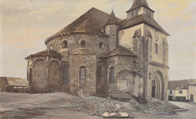 Vigeois, Kilise, Apsis ve transept by French Photographer