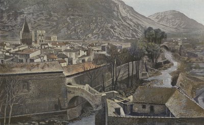 Villefranche-de-Conflent, Genel görünüm by French Photographer