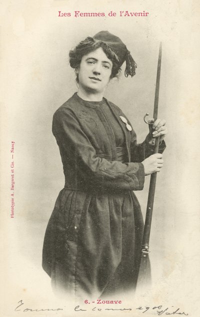 Zouave, Geleceğin Kadını by French Photographer