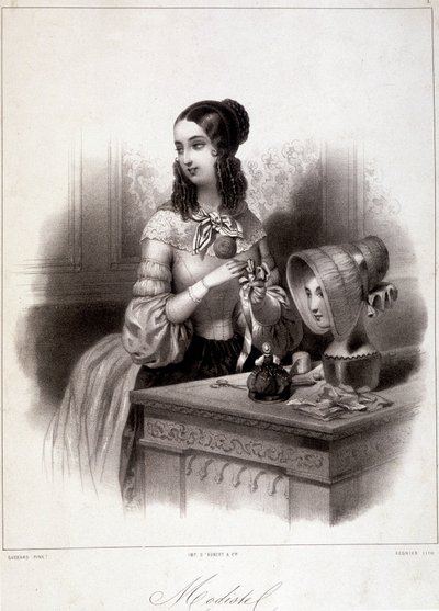 19. yüzyıl modası. by French School