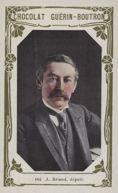 Briand, milletvekili (renkli fotoğraf) by French School