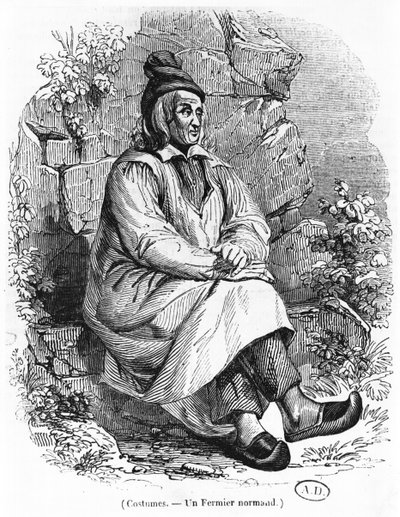 Normandiyalı Bir Çiftçi, 1840 dolayları by French School