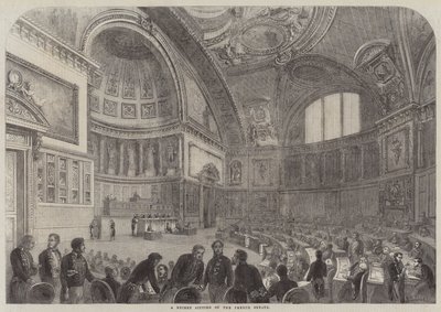 Fransız Senatosunun Son Oturumu by French School