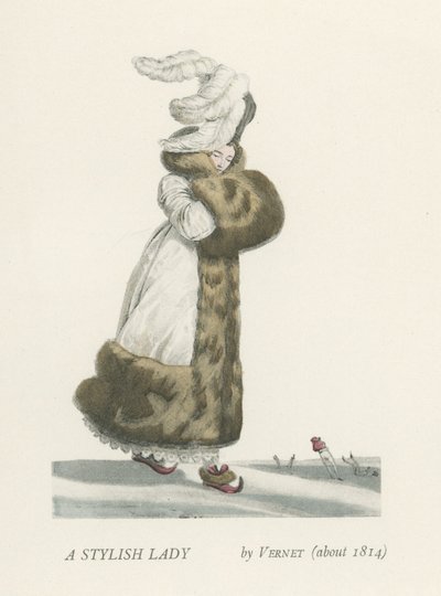 Şık Bir Bayan (yaklaşık 1814) by French School