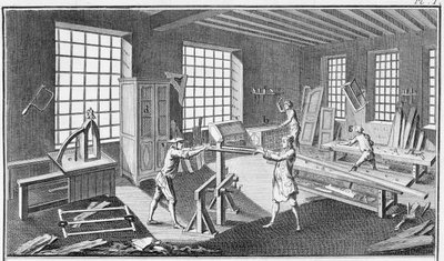 Denis Diderot (1713-84) tarafından yayınlanan Encyclopedie des Sciences et Metiers
