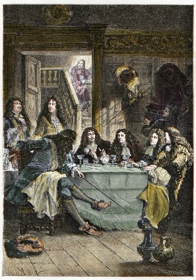 Fransız yazarlar Jean de La Fontaine (1621-1695), Nicolas Boileau-Despreaux (Boileau Despreaux) (1636-1711), oyun yazarı Jean Baptiste Poquelin dit Moliere (1622-1673) ve şair Jean Racine