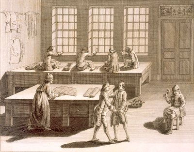 Denis Diderot (1713-84) tarafından yayınlanan Encyclopedie des Sciences et Metiers