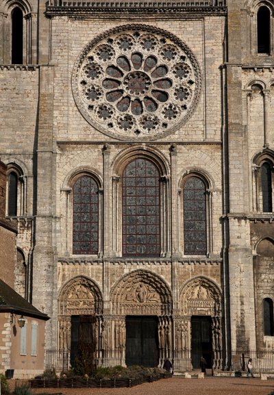 Batı cephesinden bir görünüm by French School