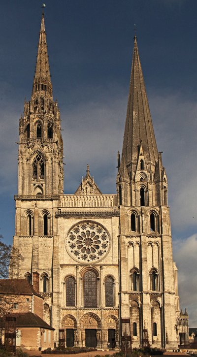 Batı cephesinden bir görünüm by French School