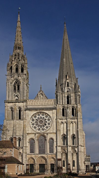 Batı cephesinden bir görünüm by French School