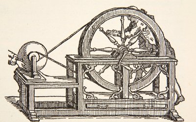 Abbe Nollets elektrik makinesi, 1746, Boris Mestchersky