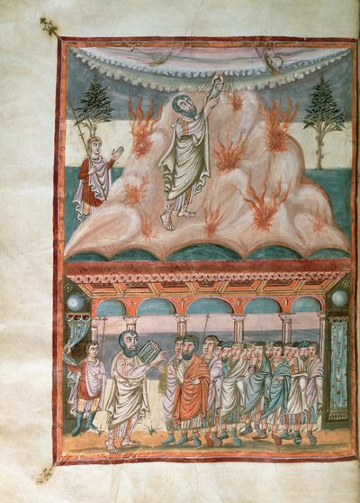Ekle 10546 f.25b Musa, St. Martin Carolingian Manastırı