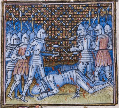 Ekle. 38659 fol.170 Sir John Chandos