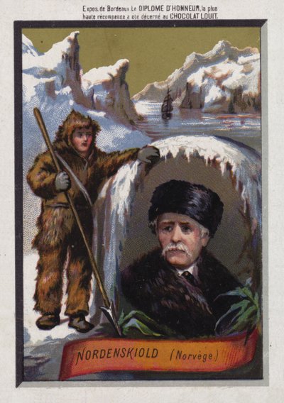 Adolf Erik Nordenskiold, Fin-İsveçli Kuzey Kutbu kaşifi by French School