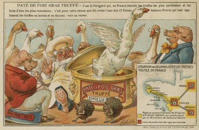 Amieux Freres Pate de Fois Gras için reklam by French School