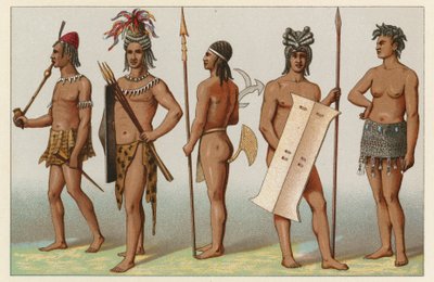 Afrika Kostüm by French School