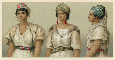Afrika Kostüm by French School