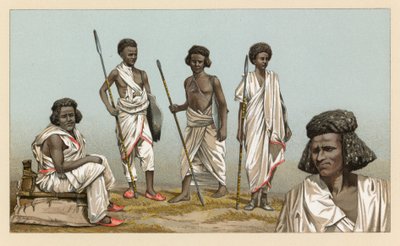 Afrika Kostüm by French School