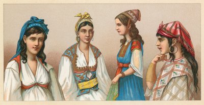 Afrika Kostüm by French School