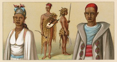 Afrika Kostüm by French School