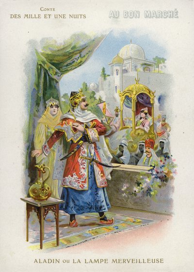 Alaaddin ve sihirli lamba by French School