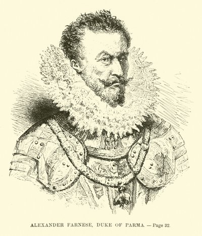 Alexander Farnese, Parma Dükü by French School