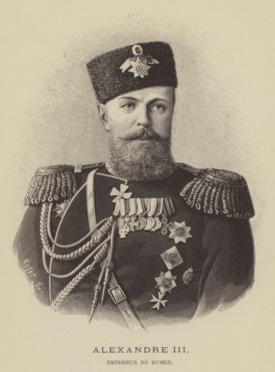 Alexander III, Rusya İmparatoru by French School